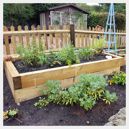Sleeper Raised Bed Kits – Easy Assembly