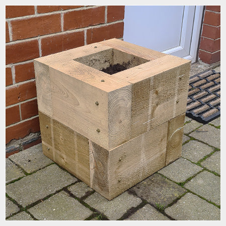 Garden Planters – Heavy-Duty Sleeper Planters (Set of 2)