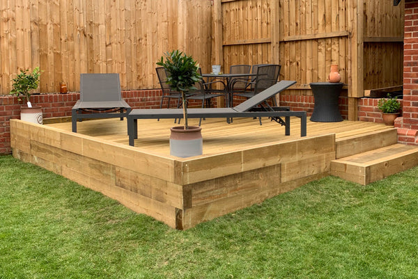 Customer sleeper project - decking