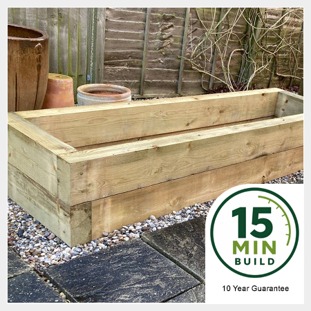 Sleeper Raised Bed Kits – Easy Assembly
