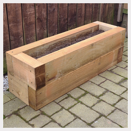 Garden Planters – Heavy-Duty Sleeper Planters (Set of 2)