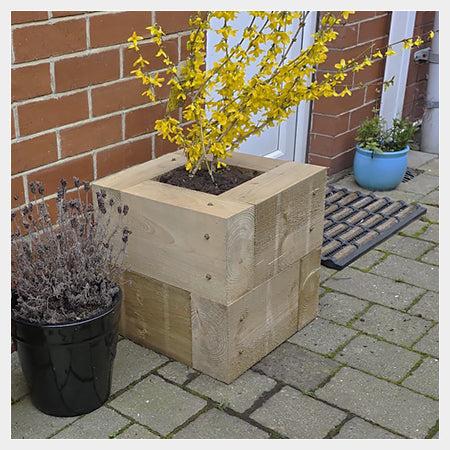 Garden Planters – Heavy-Duty Sleeper Planters (Set of 2)